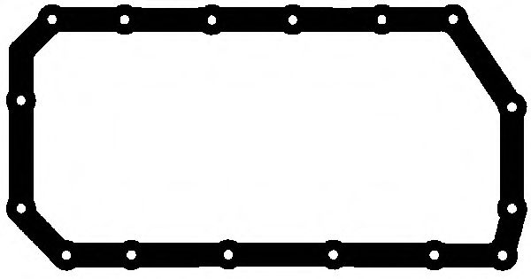 ELRING 121.230 Прокладка, масляный поддон 