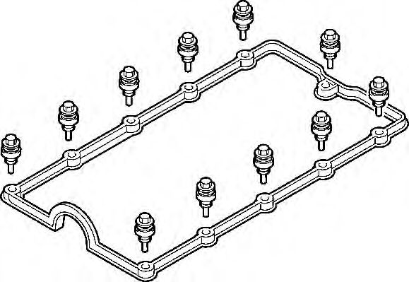 ELRING 388.930 Комплект прокладок, крышка головки цилиндра для MITSUBISHI GRANDIS (Митсубиши/митсубиси Грандис) ELRING 388.930 Комплект прокладок, крышка головки цилиндра для MITSUBISHI GRANDIS (Митсубиши/митсубиси Грандис)