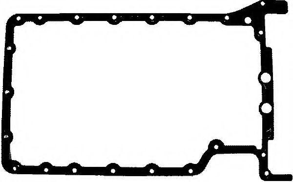 ELRING 009.083 Прокладка, масляный поддон 
