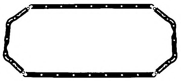 ELRING 542.270 Прокладка, масляный поддон 