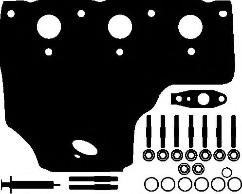 ELRING 724.810 Монтажный комплект, компрессор для SMART CABRIO (Смарт Cабрио) ELRING 724.810 Монтажный комплект, компрессор для SMART CABRIO (Смарт Cабрио)