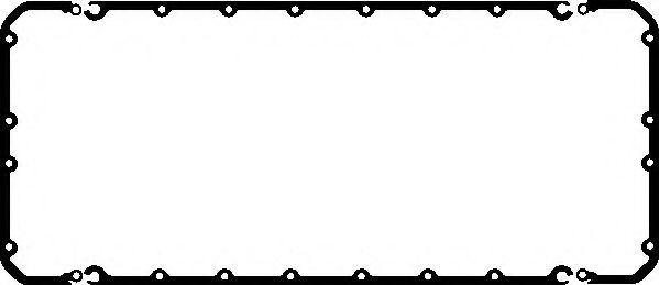 ELRING 387.630 Прокладка, масляный поддон 