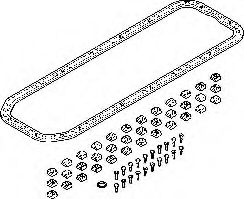 ELRING 428.610 Комплект прокладок, масляный поддон 