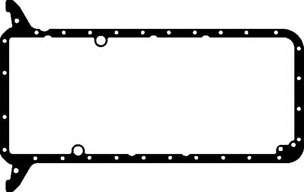 ELRING 496.242 Прокладка, масляный поддон 