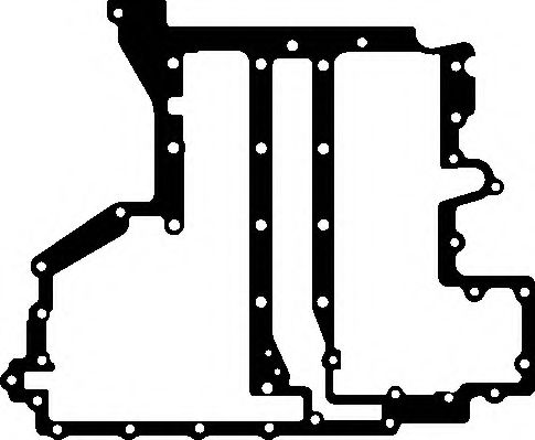 ELRING 744.411 Прокладка, масляный поддон 