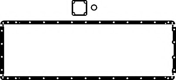 ELRING 749.592 Комплект прокладок, масляный поддон 