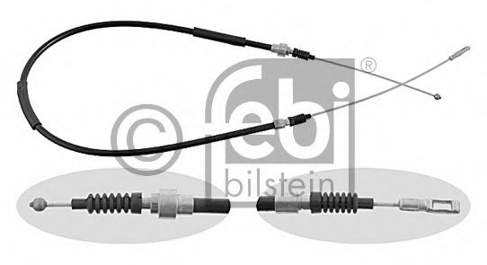 FEBI BILSTEIN 02088 Трос, стояночная тормозная система Дисковой механизм для AUDI 100 (Ауди 100) FEBI BILSTEIN 02088 Трос, стояночная тормозная система Дисковой механизм для AUDI 100 (Ауди 100)