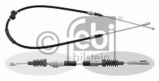 FEBI BILSTEIN 02089 Трос, стояночная тормозная система Дисковой механизм для AUDI 100 (Ауди 100) FEBI BILSTEIN 02089 Трос, стояночная тормозная система Дисковой механизм для AUDI 100 (Ауди 100)