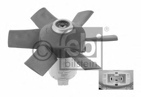 FEBI BILSTEIN 06997 Вентилятор, охлаждение двигателя для жарких климатических зон для AUDI 100 (Ауди 100) FEBI BILSTEIN 06997 Вентилятор, охлаждение двигателя для жарких климатических зон для AUDI 100 (Ауди 100)