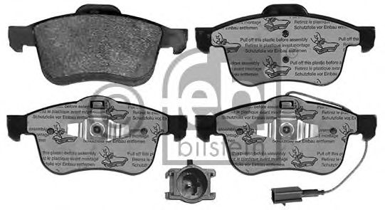 FEBI BILSTEIN 116059 Тормозные колодки для FIAT PRATICO (Фиат Пратиcо) FEBI BILSTEIN 116059 Тормозные колодки для FIAT PRATICO (Фиат Пратиcо)