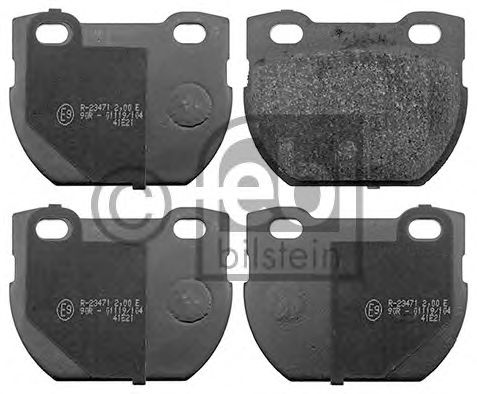 FEBI BILSTEIN 116117 Тормозные колодки для LAND ROVER DEFENDER (Ленд ровер/лэнд ровер Дэфэндэр) FEBI BILSTEIN 116117 Тормозные колодки для LAND ROVER DEFENDER (Ленд ровер/лэнд ровер Дэфэндэр)