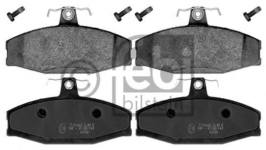 FEBI BILSTEIN 116209 Тормозные колодки для SKODA FELICIA II (Шкода Фелиция 2) FEBI BILSTEIN 116209 Тормозные колодки для SKODA FELICIA II (Шкода Фелиция 2)