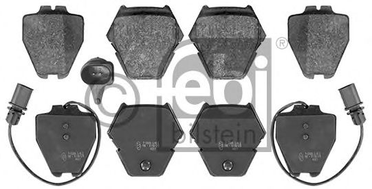 FEBI BILSTEIN 116218 Тормозные колодки для VOLKSWAGEN (Фольксваген) FEBI BILSTEIN 116218 Тормозные колодки для VOLKSWAGEN (Фольксваген)