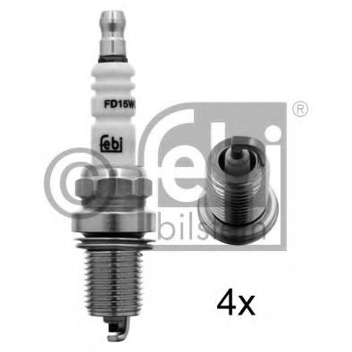 FEBI BILSTEIN 13414 Свеча зажигания для RENAULT CLIO I (Рено Cлио и) FEBI BILSTEIN 13414 Свеча зажигания для RENAULT CLIO I (Рено Cлио и)