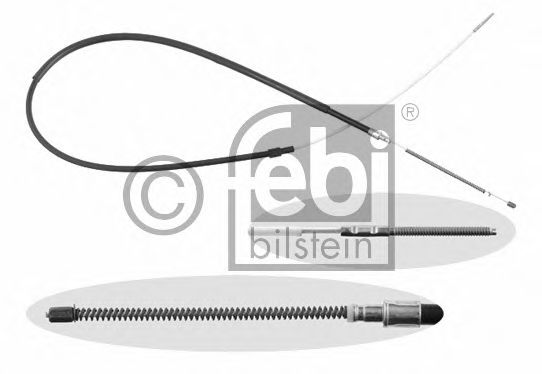 FEBI BILSTEIN 14200 Трос, стояночная тормозная система для автомобилей без ABS для VOLKSWAGEN JETTA II (Фольксваген Жэтта 2) FEBI BILSTEIN 14200 Трос, стояночная тормозная система для автомобилей без ABS для VOLKSWAGEN JETTA II (Фольксваген Жэтта 2)
