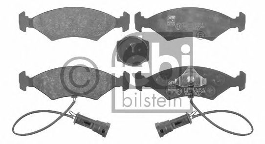 FEBI BILSTEIN 16024 Тормозные колодки для автомобилей с ABS для FORD ORION II (Форд Орион 2) FEBI BILSTEIN 16024 Тормозные колодки для автомобилей с ABS для FORD ORION II (Форд Орион 2)