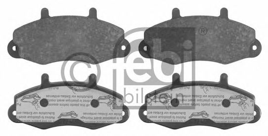 FEBI BILSTEIN 16037 Тормозные колодки 80- 120, 100L для FORD TRANSIT (Форд Трансит) FEBI BILSTEIN 16037 Тормозные колодки 80- 120, 100L для FORD TRANSIT (Форд Трансит)