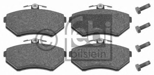 FEBI BILSTEIN 16048 Тормозные колодки для автомобилей с ABS для SEAT TOLEDO (Сеат Толэдо) FEBI BILSTEIN 16048 Тормозные колодки для автомобилей с ABS для SEAT TOLEDO (Сеат Толэдо)