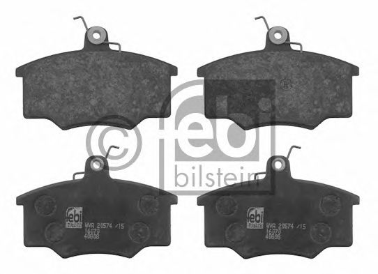 FEBI BILSTEIN 16070 Тормозные колодки 239 для AUDI 80 (Ауди 80) FEBI BILSTEIN 16070 Тормозные колодки 239 для AUDI 80 (Ауди 80)