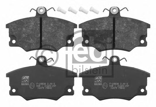 FEBI BILSTEIN 16079 Тормозные колодки 1996 для FIAT TEMPRA (Фиат Тэмпра) FEBI BILSTEIN 16079 Тормозные колодки 1996 для FIAT TEMPRA (Фиат Тэмпра)