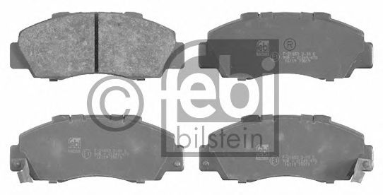 FEBI BILSTEIN 16119 Тормозные колодки для автомобилей с ABS для HONDA SHUTTLE (Хонда Шуттлэ) FEBI BILSTEIN 16119 Тормозные колодки для автомобилей с ABS для HONDA SHUTTLE (Хонда Шуттлэ)