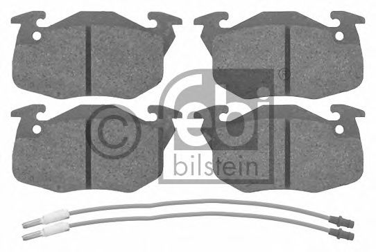 FEBI BILSTEIN 16192 Тормозные колодки для RENAULT CLIO I (Рено Cлио и) FEBI BILSTEIN 16192 Тормозные колодки для RENAULT CLIO I (Рено Cлио и)