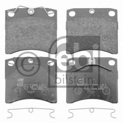 FEBI BILSTEIN 16200 Тормозные колодки 280 для VOLKSWAGEN (Фольксваген) FEBI BILSTEIN 16200 Тормозные колодки 280 для VOLKSWAGEN (Фольксваген)