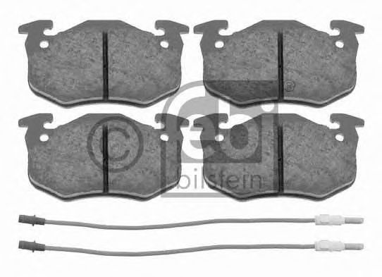 FEBI BILSTEIN 16236 Тормозные колодки для RENAULT SUPER 5 (Рено Супэр 5) FEBI BILSTEIN 16236 Тормозные колодки для RENAULT SUPER 5 (Рено Супэр 5)