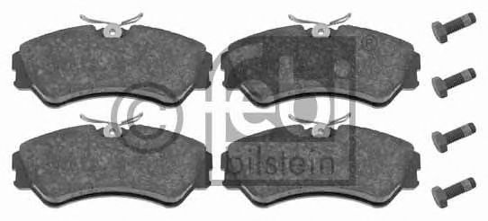 FEBI BILSTEIN 16302 Тормозные колодки Girling для VOLKSWAGEN (Фольксваген) FEBI BILSTEIN 16302 Тормозные колодки Girling для VOLKSWAGEN (Фольксваген)