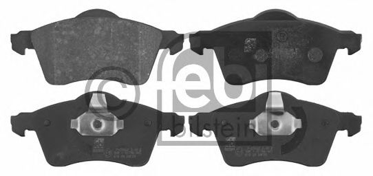 FEBI BILSTEIN 16306 Тормозные колодки ITT Bremse для VOLKSWAGEN (Фольксваген) FEBI BILSTEIN 16306 Тормозные колодки ITT Bremse для VOLKSWAGEN (Фольксваген)