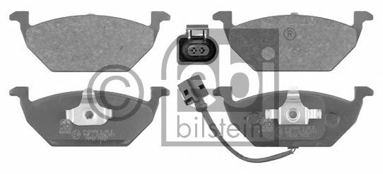 FEBI BILSTEIN 16332 Тормозные колодки 256 для VOLKSWAGEN (Фольксваген) FEBI BILSTEIN 16332 Тормозные колодки 256 для VOLKSWAGEN (Фольксваген)