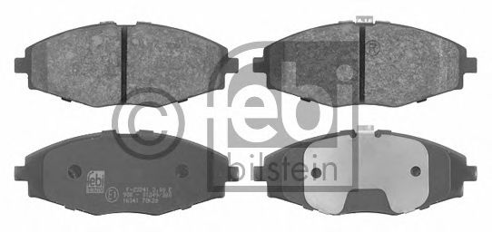 FEBI BILSTEIN 16341 Тормозные колодки для DAEWOO MATIZ (Дэу Матиз) FEBI BILSTEIN 16341 Тормозные колодки для DAEWOO MATIZ (Дэу Матиз)