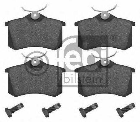 FEBI BILSTEIN 16346 Тормозные колодки 31-P-080 001 для VOLKSWAGEN (Фольксваген) FEBI BILSTEIN 16346 Тормозные колодки 31-P-080 001 для VOLKSWAGEN (Фольксваген)
