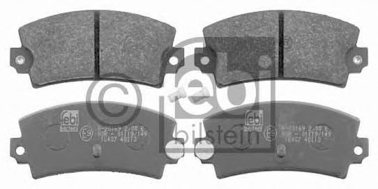 FEBI BILSTEIN 16407 Тормозные колодки для RENAULT ESPACE I (Рено Эспаcэ и) FEBI BILSTEIN 16407 Тормозные колодки для RENAULT ESPACE I (Рено Эспаcэ и)