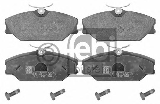 FEBI BILSTEIN 16429 Тормозные колодки 03 1999 для RENAULT SCNIC I (Рено Сценик и) FEBI BILSTEIN 16429 Тормозные колодки 03 1999 для RENAULT SCNIC I (Рено Сценик и)