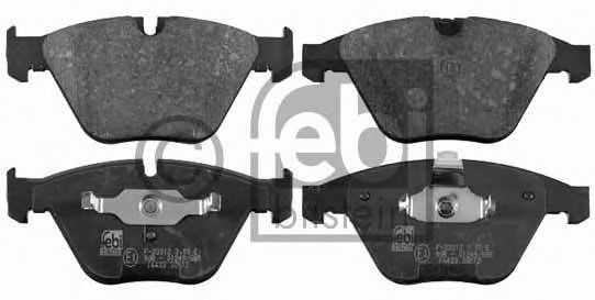 FEBI BILSTEIN 16433 Тормозные колодки N 62 для BMW (Бмв) FEBI BILSTEIN 16433 Тормозные колодки N 62 для BMW (Бмв)