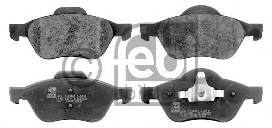 FEBI BILSTEIN 16435 Тормозные колодки для RENAULT LAGUNA II (Рено Лагуна 2) FEBI BILSTEIN 16435 Тормозные колодки для RENAULT LAGUNA II (Рено Лагуна 2)