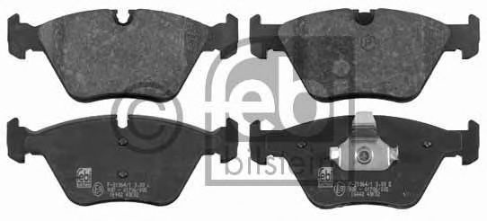 FEBI BILSTEIN 16442 Тормозные колодки для BMW (Бмв) FEBI BILSTEIN 16442 Тормозные колодки для BMW (Бмв)