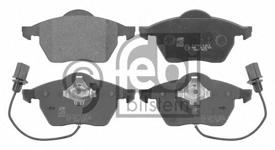FEBI BILSTEIN 16447 Тормозные колодки ARM для VOLKSWAGEN (Фольксваген) FEBI BILSTEIN 16447 Тормозные колодки ARM для VOLKSWAGEN (Фольксваген)