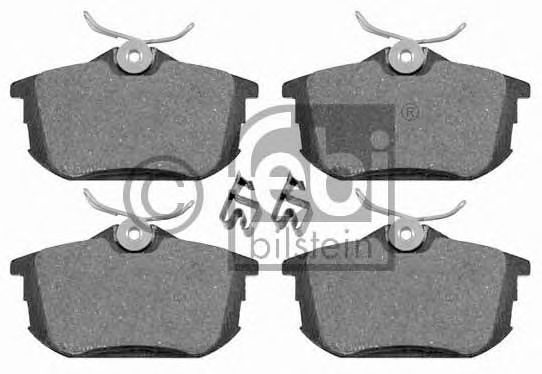 FEBI BILSTEIN 16453 Тормозные колодки для MITSUBISHI CARISMA (Митсубиши/митсубиси Каризма) FEBI BILSTEIN 16453 Тормозные колодки для MITSUBISHI CARISMA (Митсубиши/митсубиси Каризма)