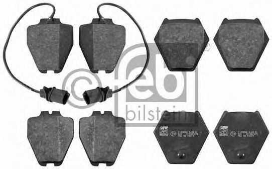 FEBI BILSTEIN 16456 Тормозные колодки AWT для VOLKSWAGEN (Фольксваген) FEBI BILSTEIN 16456 Тормозные колодки AWT для VOLKSWAGEN (Фольксваген)