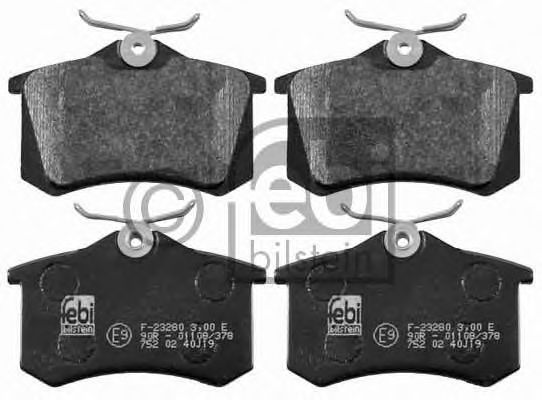 FEBI BILSTEIN 16457 Тормозные колодки для VOLKSWAGEN (Фольксваген) FEBI BILSTEIN 16457 Тормозные колодки для VOLKSWAGEN (Фольксваген)