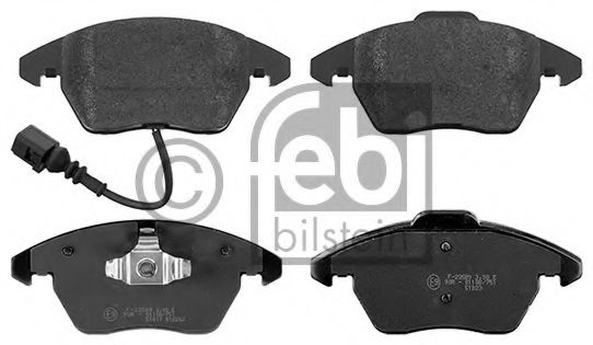 FEBI BILSTEIN 16502 Тормозные колодки для VOLKSWAGEN (Фольксваген) FEBI BILSTEIN 16502 Тормозные колодки для VOLKSWAGEN (Фольксваген)