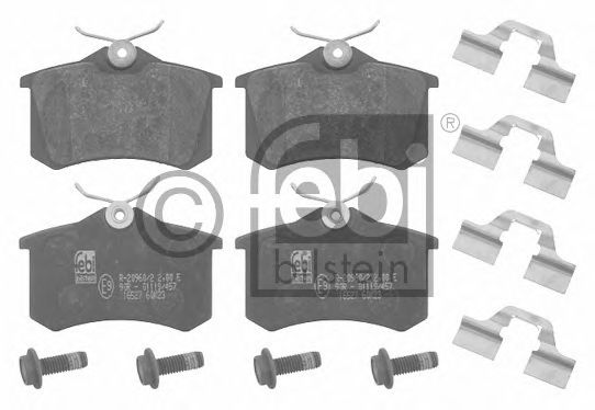 FEBI BILSTEIN 16527 Тормозные колодки механический для RENAULT GRAN III (Рено Гран 3) FEBI BILSTEIN 16527 Тормозные колодки механический для RENAULT GRAN III (Рено Гран 3)