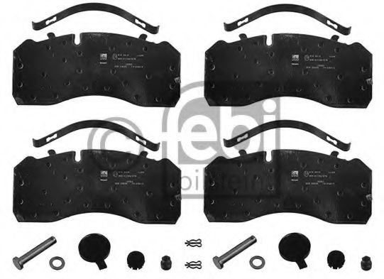 FEBI BILSTEIN 16563 Тормозные колодки для MAN M 2000 M (Ман М 2000 м) FEBI BILSTEIN 16563 Тормозные колодки для MAN M 2000 M (Ман М 2000 м)