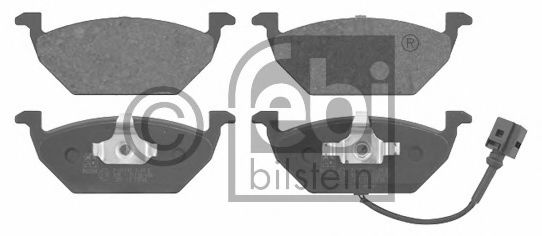 FEBI BILSTEIN 16617 Тормозные колодки TEVES для SEAT ALTEA (Сеат Алтэа) FEBI BILSTEIN 16617 Тормозные колодки TEVES для SEAT ALTEA (Сеат Алтэа)