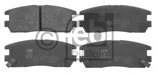 FEBI BILSTEIN 16641 Тормозные колодки SV720103 для OPEL FRONTERA B (Опель Фронтера б) FEBI BILSTEIN 16641 Тормозные колодки SV720103 для OPEL FRONTERA B (Опель Фронтера б)