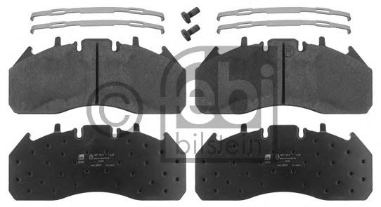 FEBI BILSTEIN 16778 Тормозные колодки D12D340 для VOLVO FE II (Вольво Фэ 2) FEBI BILSTEIN 16778 Тормозные колодки D12D340 для VOLVO FE II (Вольво Фэ 2)