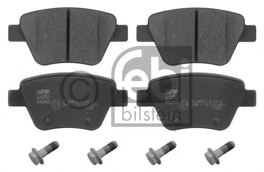 FEBI BILSTEIN 16797 Тормозные колодки Bosch для VOLKSWAGEN (Фольксваген) FEBI BILSTEIN 16797 Тормозные колодки Bosch для VOLKSWAGEN (Фольксваген)