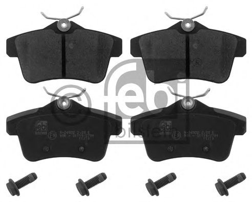 FEBI BILSTEIN 16833 Тормозные колодки для CITROëN (Cитроëн) FEBI BILSTEIN 16833 Тормозные колодки для CITROëN (Cитроëн)